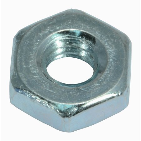 MIDWEST FASTENER Machine Screw Nut, #12-24, Steel, Grade 2, Zinc Plated, 100 PK 03752